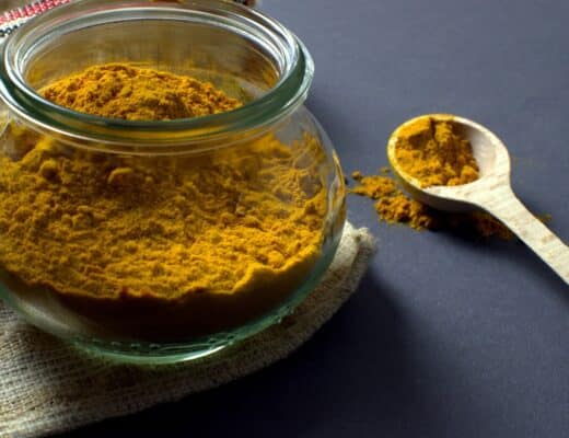 masque curcuma