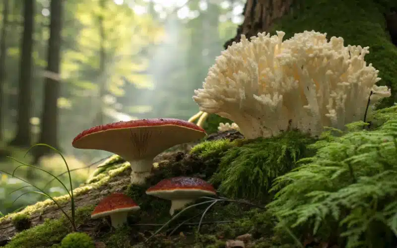 champignons adaptogènes