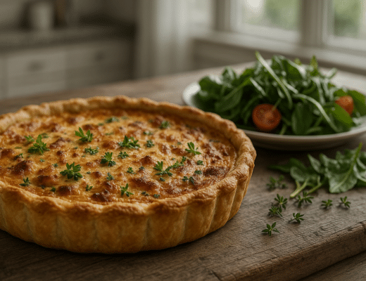 quiche lorraine sans lait