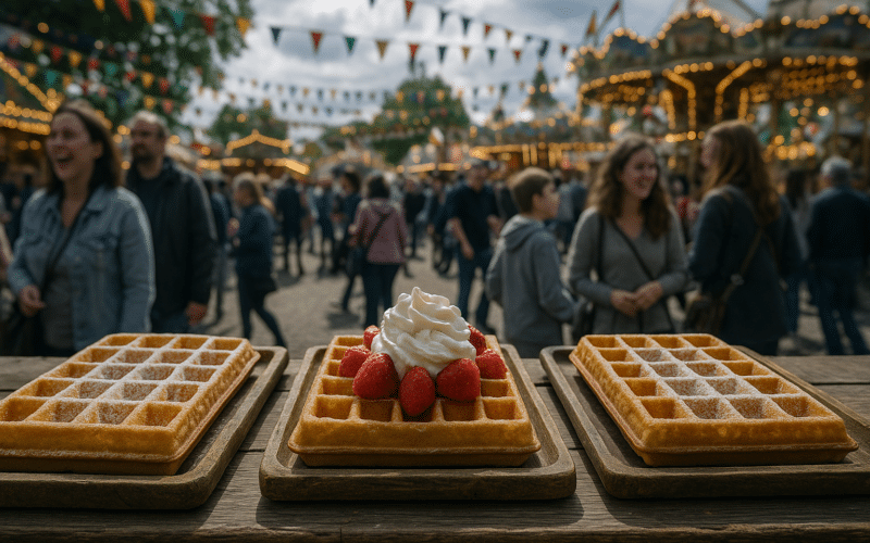 recette gaufres fetes foraine